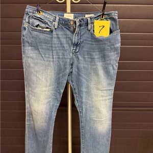 Frame Denim L'Homme Skinny Jeans in Light Blue